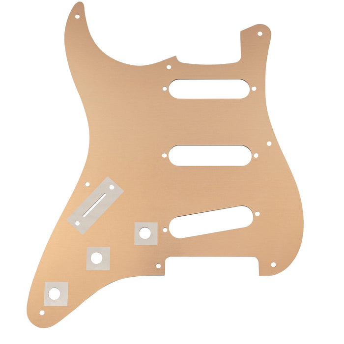 Part of musiclily ultra 8 holes anodized aluminum st sss pickguard for china made squier classic vibe sq cv 50s reissue vintage strat style electric guitar mx3390ag