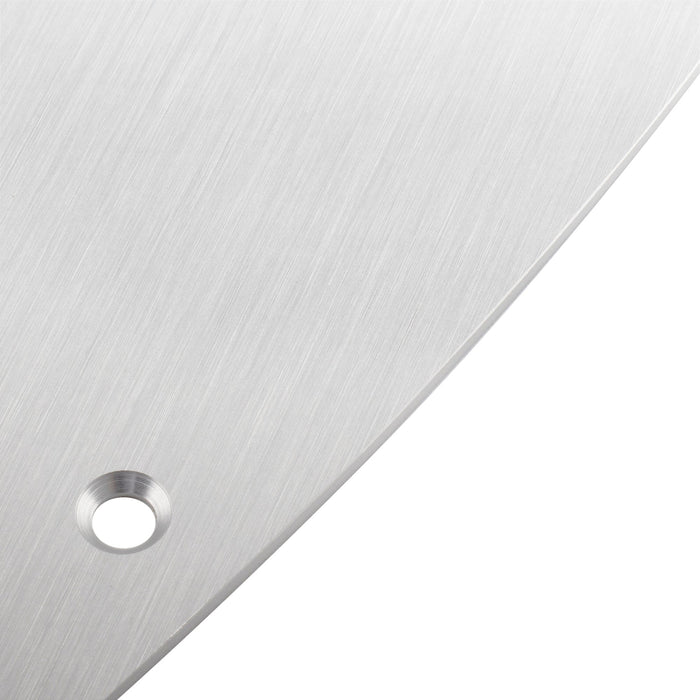 Musiclily Ultra 10 Löcher eloxiertes Aluminium J-Bass Pickguard für amerikanischen Fender Standard Jazz Bass 