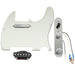 Musiclily Pro Pre-wired Standard Tele Pickguard and Loaded Control Plate with Artec Pickups Alnico 5 Magnet for TL Style Electric Guitar Musiclily Pro