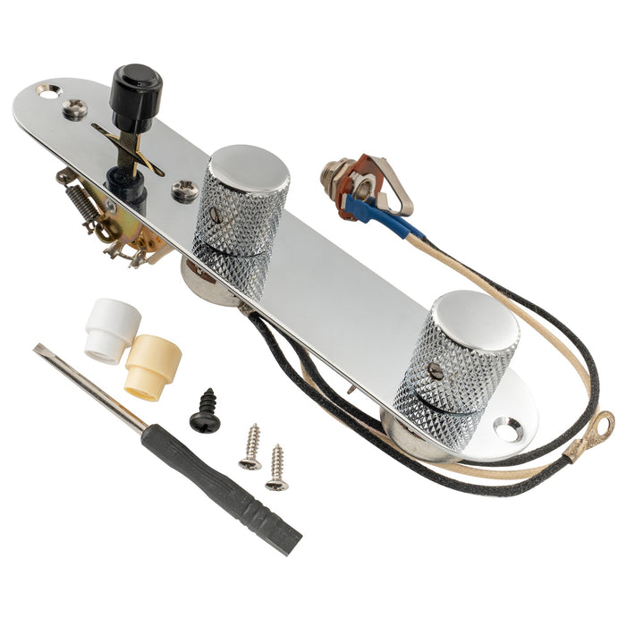 Musiclily Pro Pre-wired Standard Tele Pickguard and Loaded Control Plate with Artec Pickups Alnico 5 Magnet for TL Style Electric Guitar Musiclily Pro