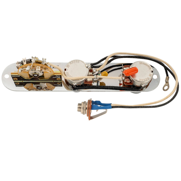 Musiclily Pro Pre-wired Standard Tele Pickguard and Loaded Control Plate with Artec Pickups Alnico 5 Magnet for TL Style Electric Guitar Musiclily Pro