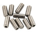 musiclily pro unc 6 32x5 16 inch stainless steel saddle height adjustment screws for fender tele style electric guitar bridge mx3399 10p
