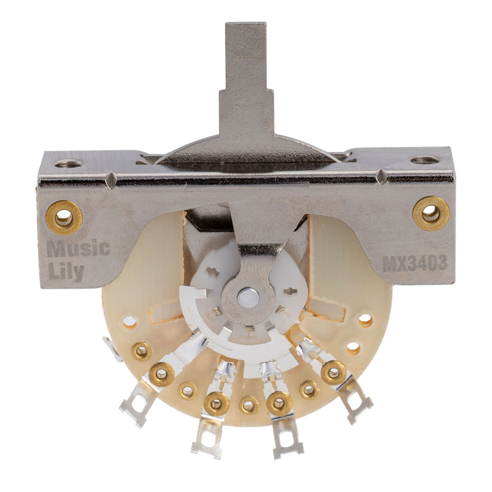 Sélecteur de micros Musiclily Ultra 5 positions, interrupteur à lame, levier pour guitare électrique de style Strat