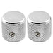 detail of musiclily pro 1 4 inch aluminum flat top universal fitting potentiometer control knob with set screw for fender mexico player tele style electric guitar mx3404