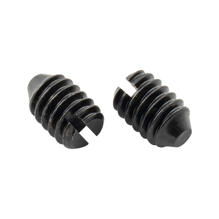 Part of musiclily pro unc 8 32x1 4 inch stainless steel slotted cone point set screws for fender tele style control knobs mx3405 10p