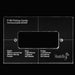 Part of musiclily pro cnc accurate acrylic p90 pickup routing template for electric guitar body mx3406