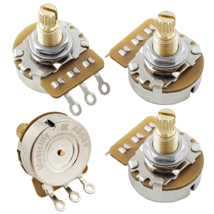 Musiclily Pro LP STD Modern 60s PLUS Treble Bleed DIY Wring Kit Upgrade for Epiphone LP Style Electric Guitar Switch