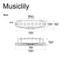 Dimensions of musiclily pro st 50s staggered alnico 5 single coil neck pickup 5 6k for strat style electric guitar mx3420p