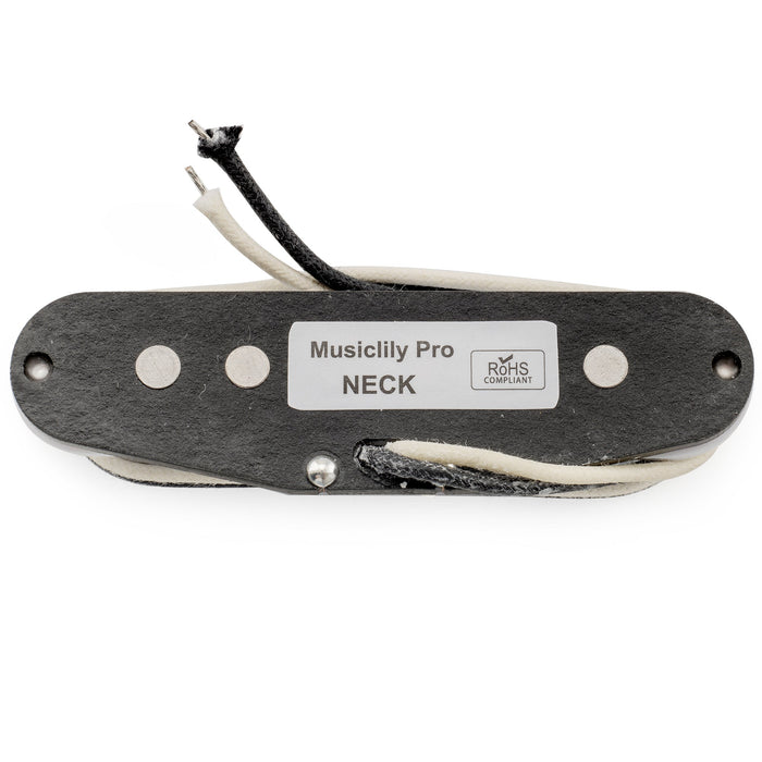 Pastilla de mástil de bobina simple Musiclily Pro ST-50S Staggered Alnico 5 de 5.6K para guitarra eléctrica estilo Strat