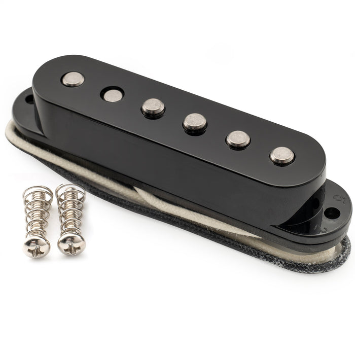 musiclily pro st 50s staggered alnico 5 single coil bridge pickup 7k for strat style electric guitar mx3420p details