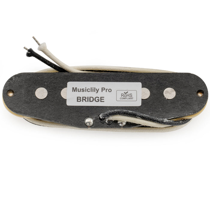 musiclily pro st 50s staggered alnico 5 single coil bridge pickup 7k for strat style electric guitar mx3420p cream