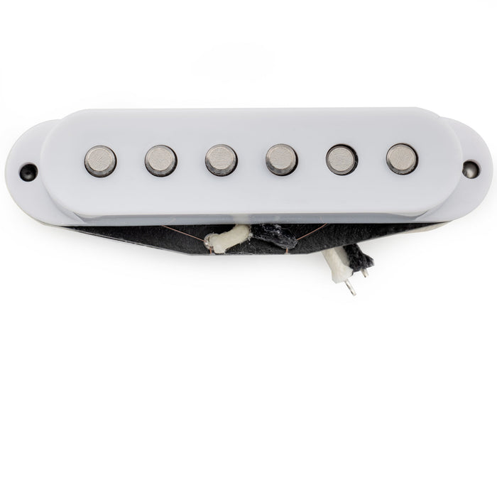 Musiclily Pro ST-50S スタッガード アルニコ5 シングルコイルブリッジピックアップ 7K Stratストラトエレキギター用 ブラック