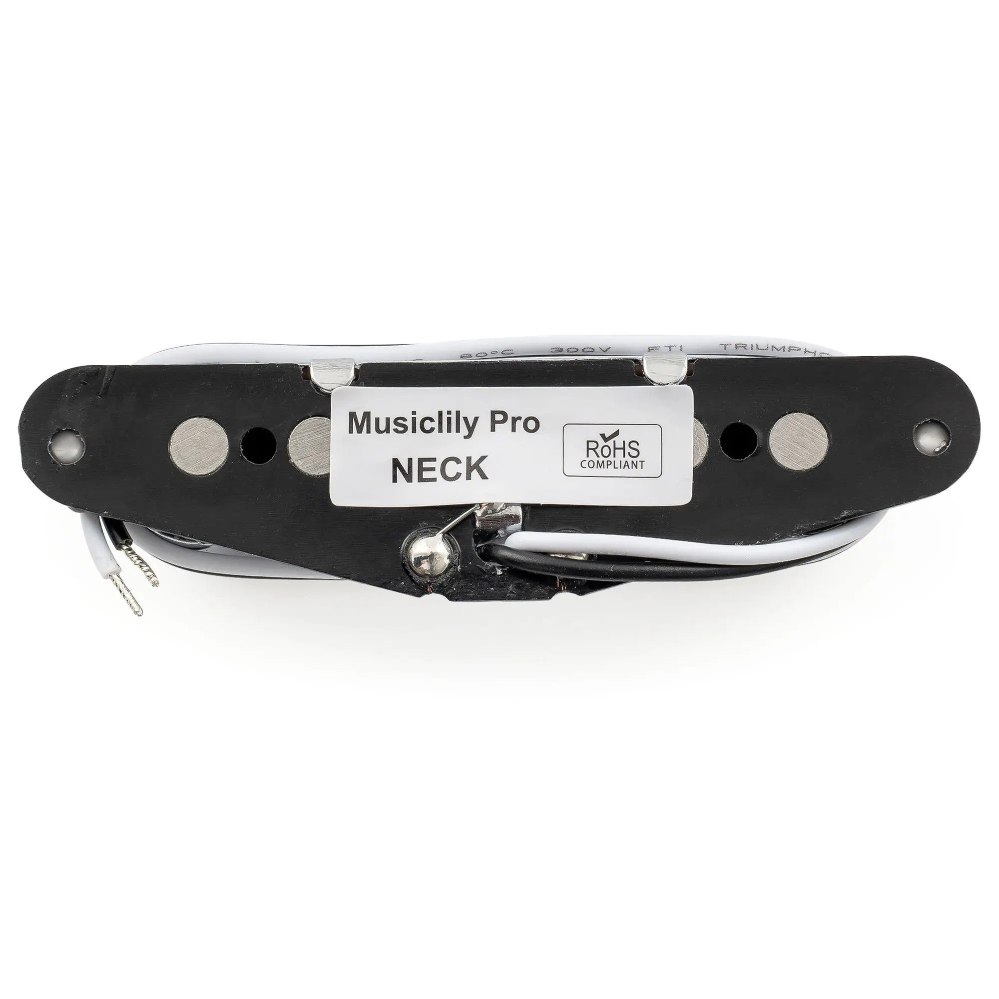 Part of musiclily pro tl 60s alnico 5 single coil neck pickup for tele style electric guitar mx3423cr