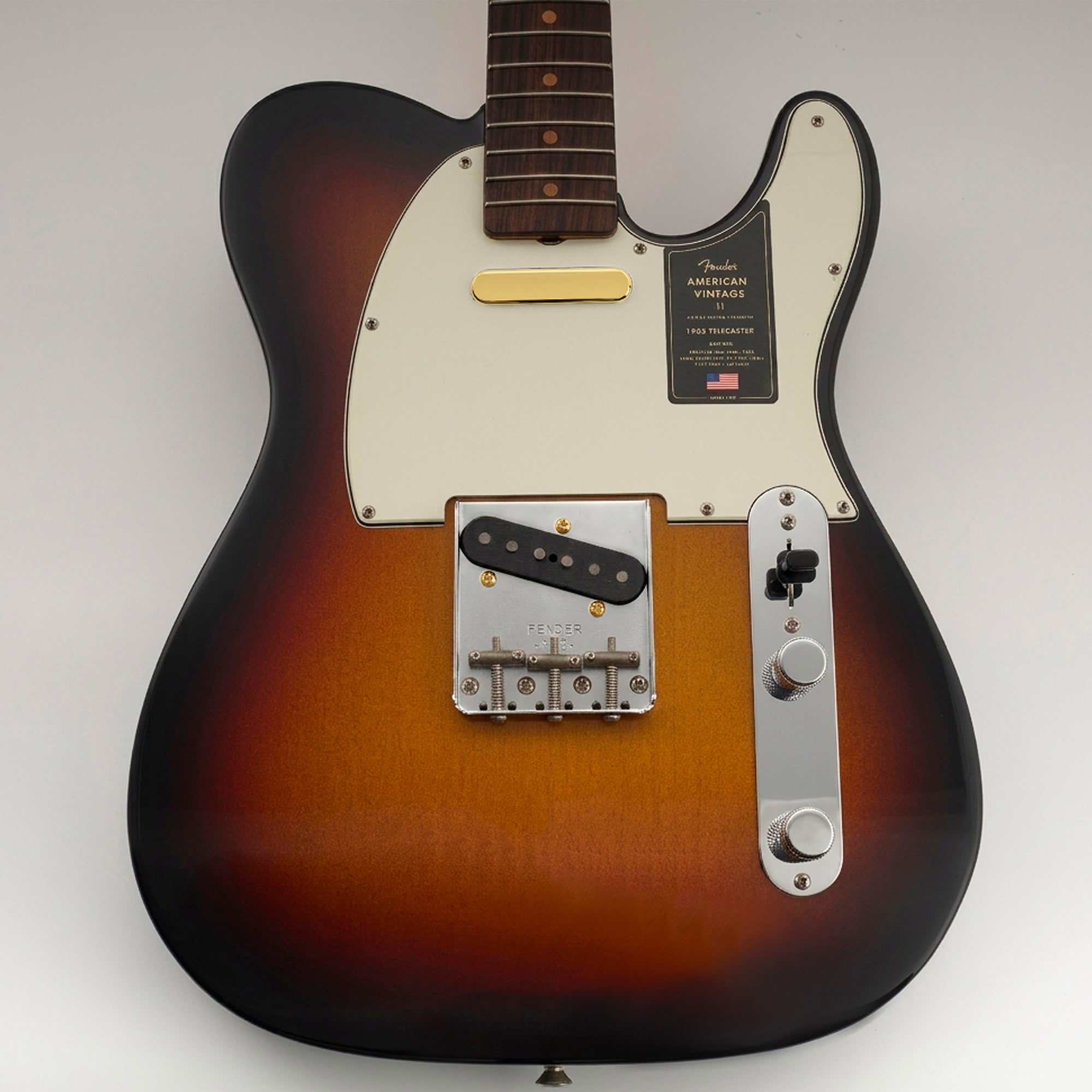 Musiclily Pro TL-60S Alnico 5 Single Coil Hals-Pickup 8,2K für Tele-Style E-Gitarre, Gold