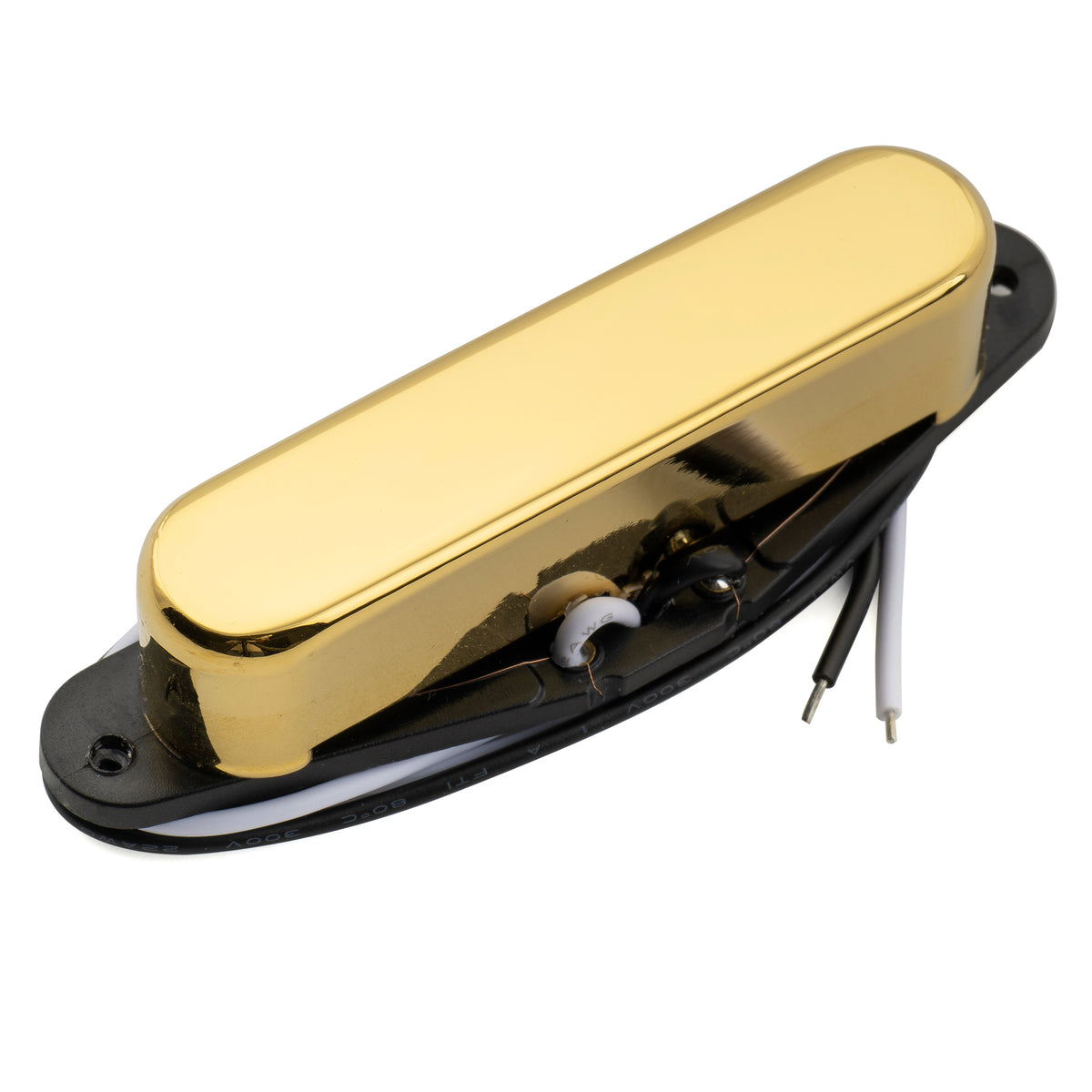 Musiclily Pro TL-60S Alnico 5 Single Coil Hals-Pickup 8,2K für Tele-Style E-Gitarre, Gold