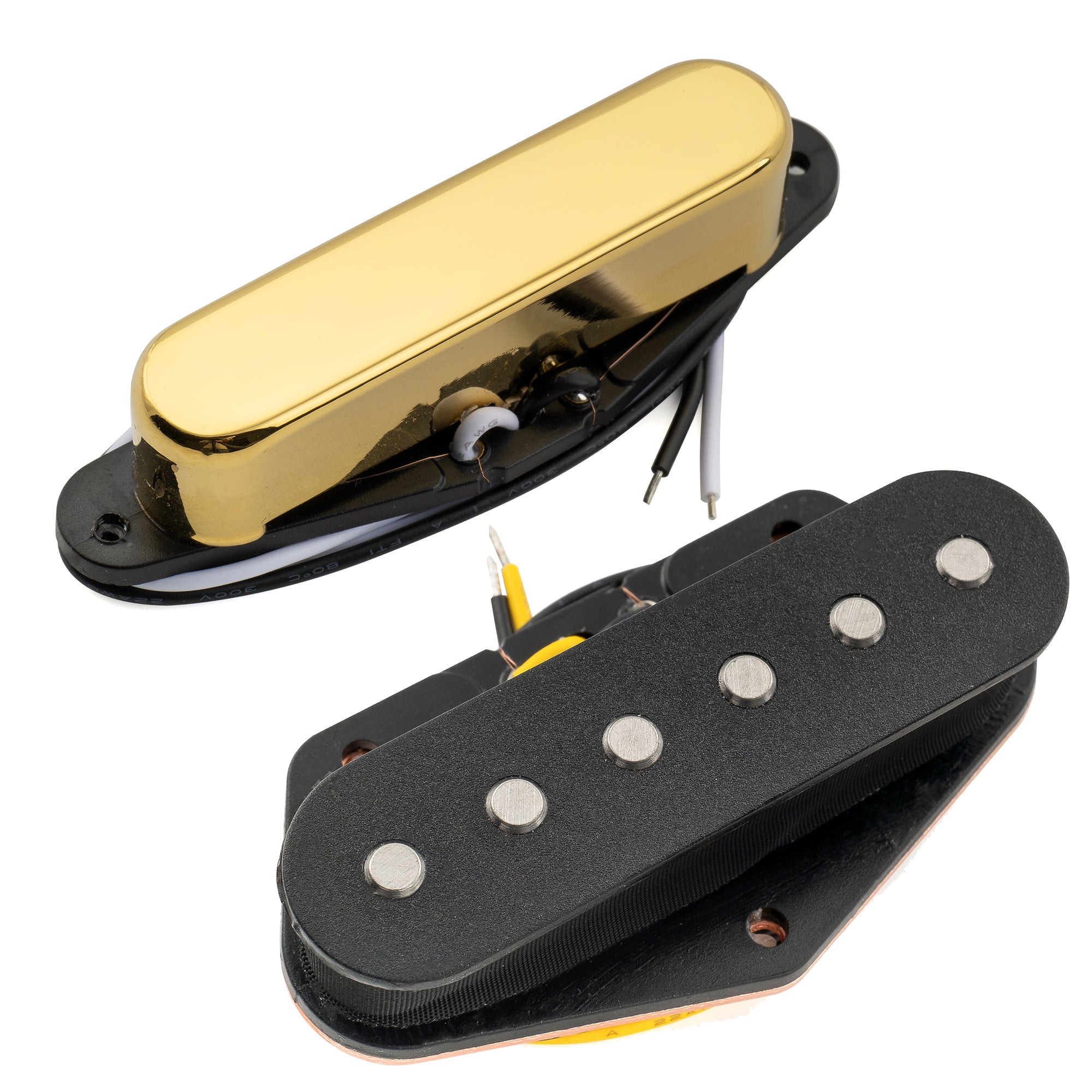 Musiclily Pro TL-60S Alnico 5 Single Coil Neck Bridge Pickups Set