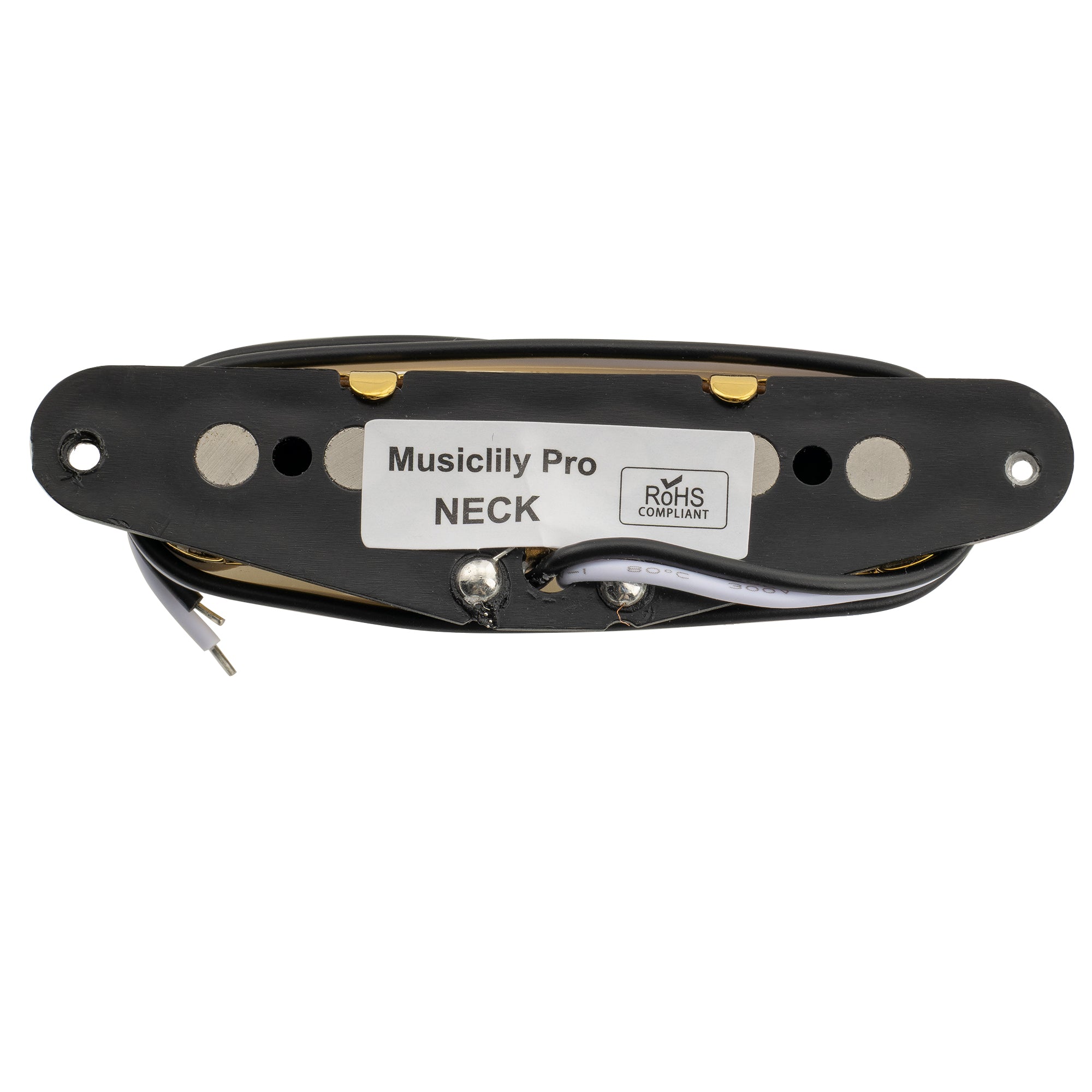 Musiclily Pro TL-60S Alnico 5 Single Coil Hals-Pickup 8,2K für Tele-Style E-Gitarre, Gold