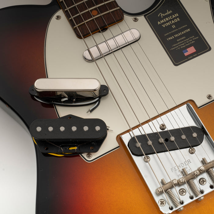 テレキャスタースタイルのエレキギター用ミュージックリリーPro TL-60Sアルニコ5シングルコイルネックブリッジピックアップセット8.2K/7.3K