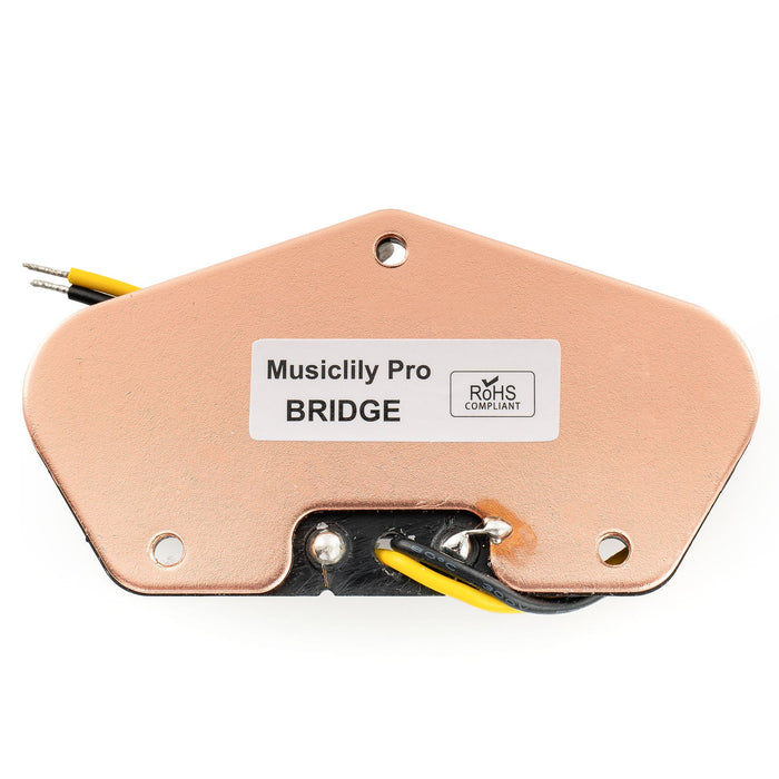 Part of musiclily pro tl 60s alnico 5 single coil bridge pickup for tele style electric guitar mx3424bk