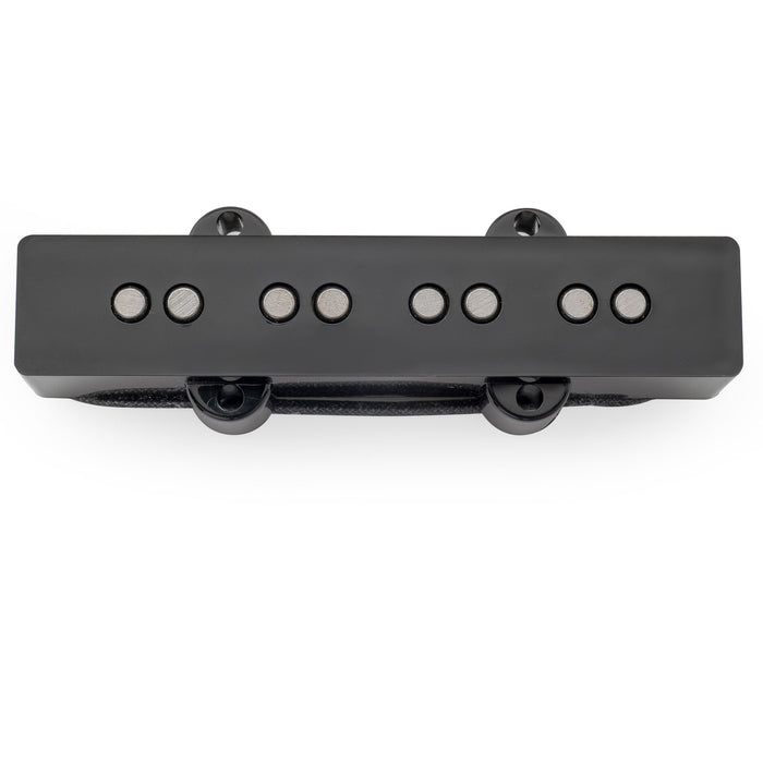 Pastilla de puente de bobina simple Musiclily Pro JB-70S Alnico 5 de 7.9K para bajo estilo Jazz Bass