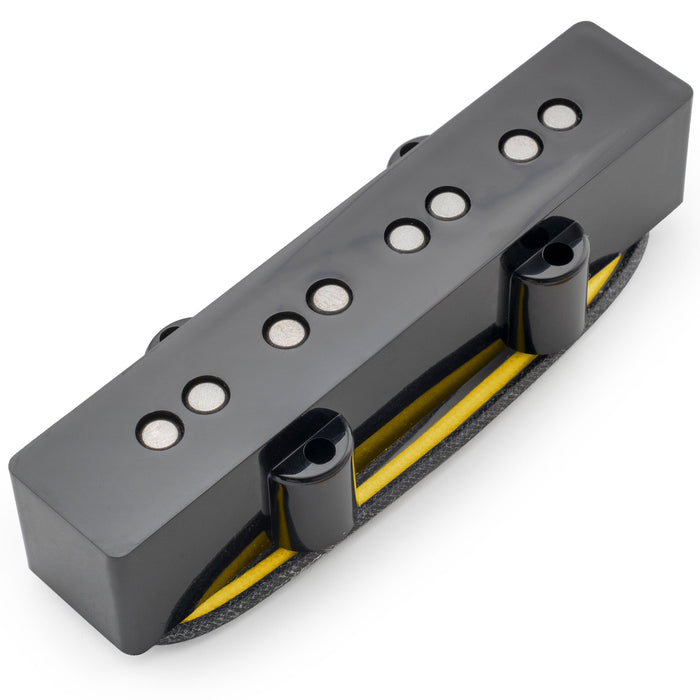 Pastilla de puente de bobina simple Musiclily Pro JB-70S Alnico 5 de 7.9K para bajo estilo Jazz Bass