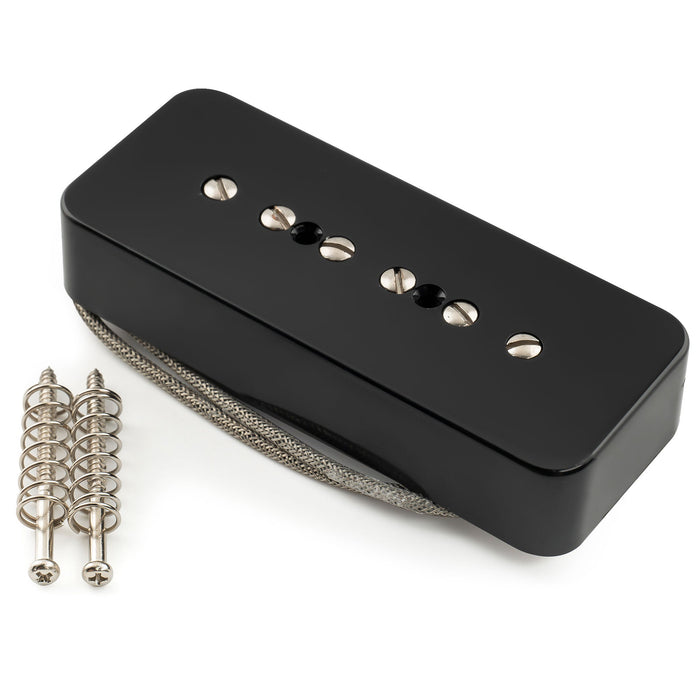 musiclily pro p90 bla alnico 5 p90 soapbar single coil pickup electric guitar neck pickup mx3429p details