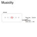 Size of musiclily pro p90 mha alnico 5 high output p90 soapbar single coil pickup electric guitar bridge pickup mx3431bk