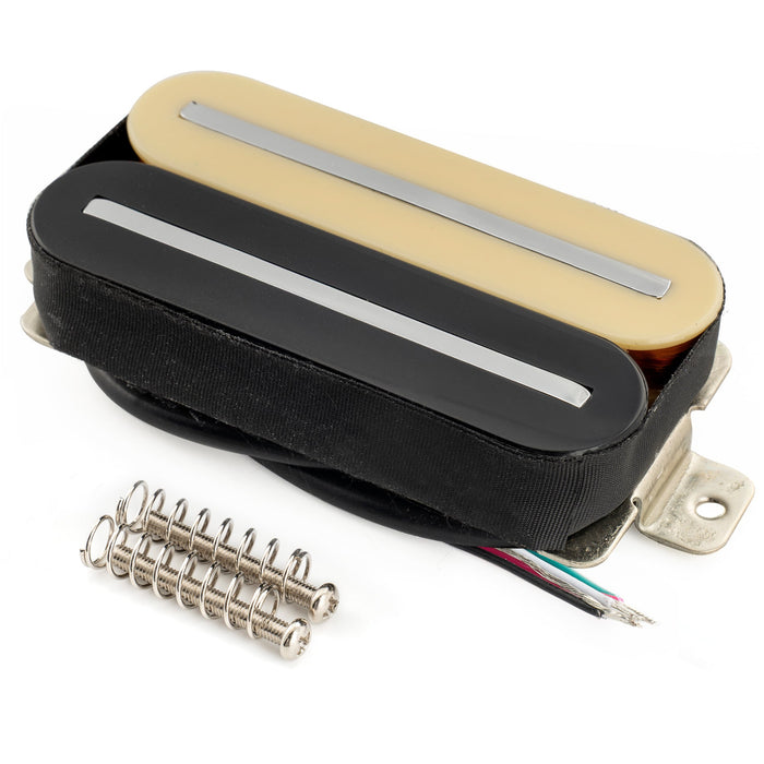 Musiclily Pro HH-DJRC Ceramic Rail Blade Humbucker Neck Pickup 8K for Electric Guitar