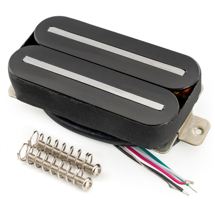 Musiclily Pro HH-DJRC Ceramic Rail Blade Humbucker Bridge Pickup 14.5K for Electric Guitar
