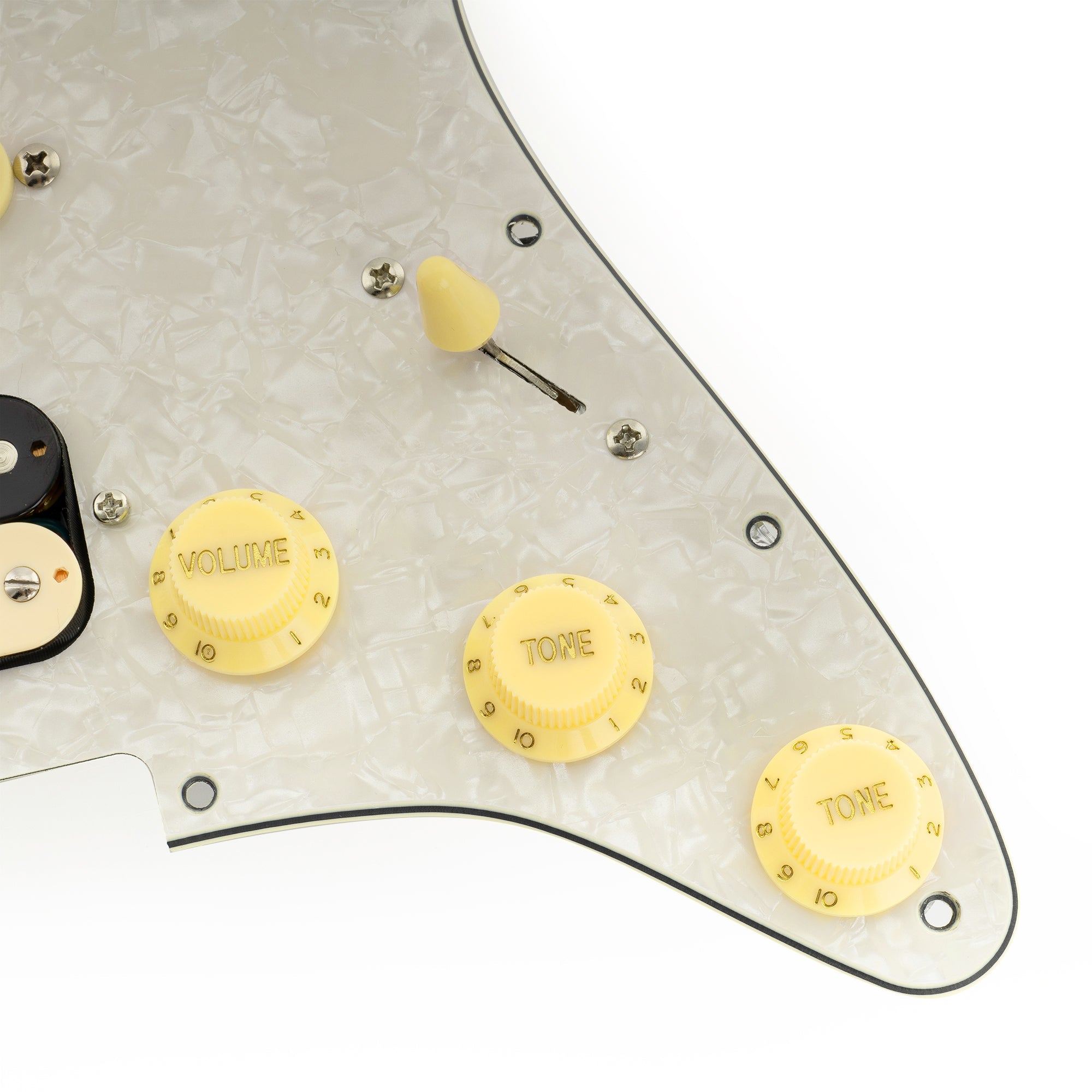 musiclily pro se st hss 60se pre wired pickguard with alnico 5 pickups 5 way switch for strat style electric guitar mx3435p details