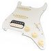 musiclily pro se st hss 60se pre wired pickguard with alnico 5 pickups 5 way switch for strat style electric guitar mx3435p, black