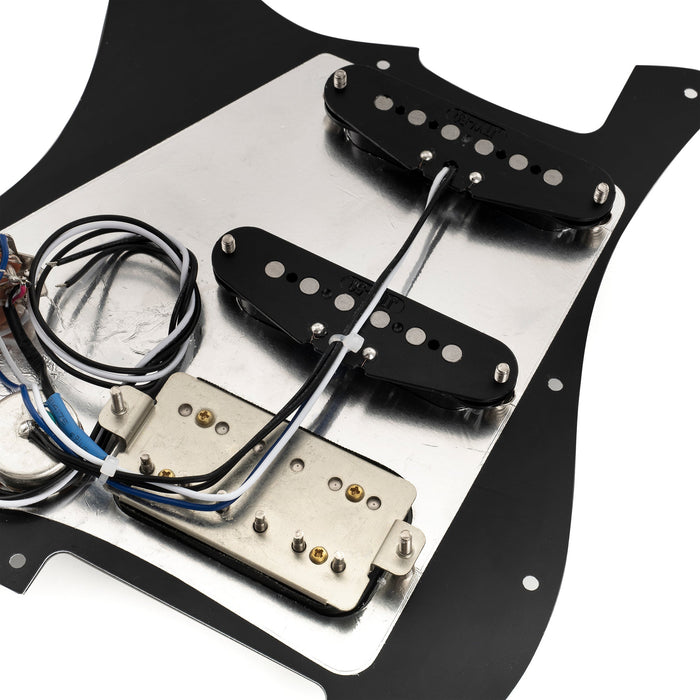Musiclily Pro-SE ST-HSS-60SE Pickguard pré-câblé avec micros Alnico 5 et sélecteur 5 positions pour guitare électrique de style Strat