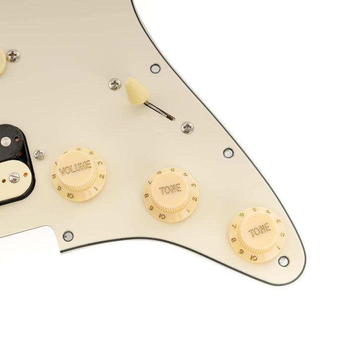 Musiclily Pro-SE ST-HSS-60SE Pickguard pré-câblé avec micros Alnico 5 et sélecteur 5 positions pour guitare électrique de style Strat