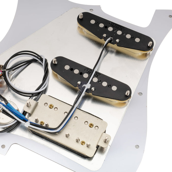 Musiclily Pro-SE ST-HSS-60SE Pickguard pré-câblé avec micros Alnico 5 et sélecteur 5 positions pour guitare électrique de style Strat