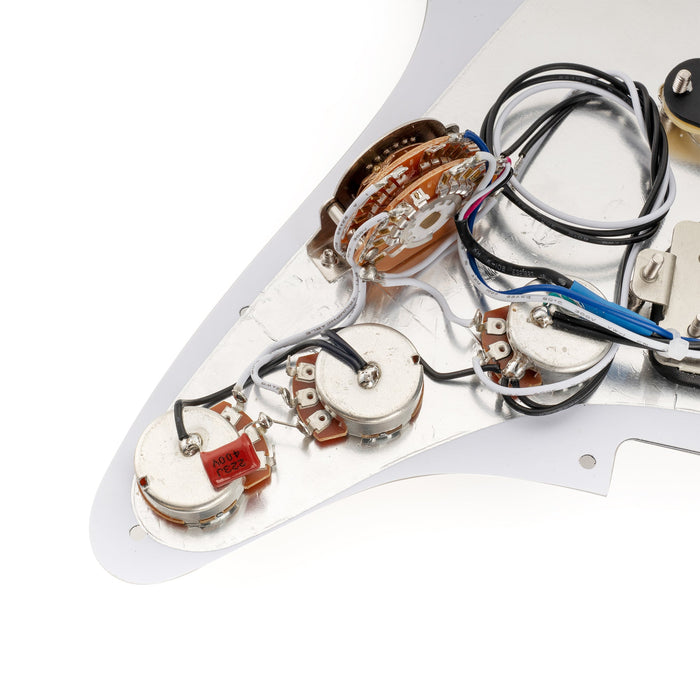 Musiclily Pro-SE ST-HSS-60SE Pickguard pré-câblé avec micros Alnico 5 et sélecteur 5 positions pour guitare électrique de style Strat