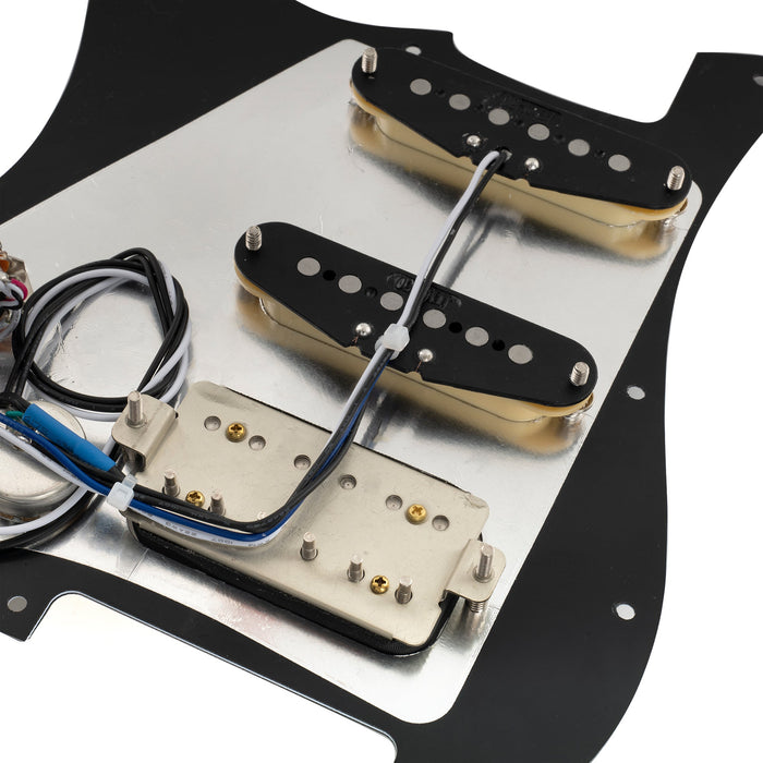Musiclily Pro-SE ST-HSS-60SE Pickguard pré-câblé avec micros Alnico 5 et sélecteur 5 positions pour guitare électrique de style Strat