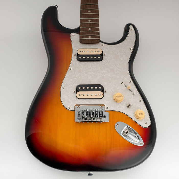 Part of musiclily pro se st hh omha pre wired pickguard with alnico 5 humbuckers mini toggle switch for strat style electric guitar mx3436p