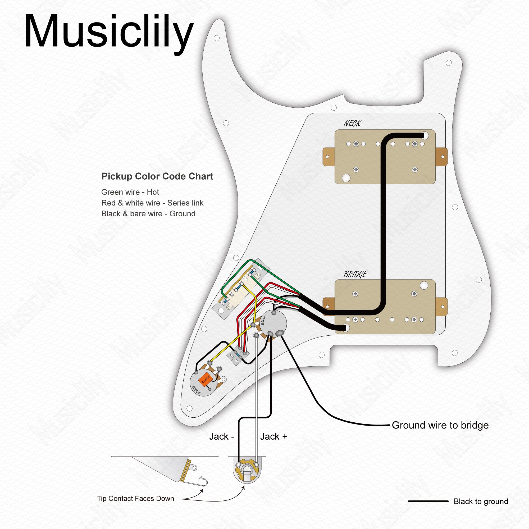 Size of musiclily pro se st hh omha pre wired pickguard with alnico 5 humbuckers mini toggle switch for strat style electric guitar mx3436p
