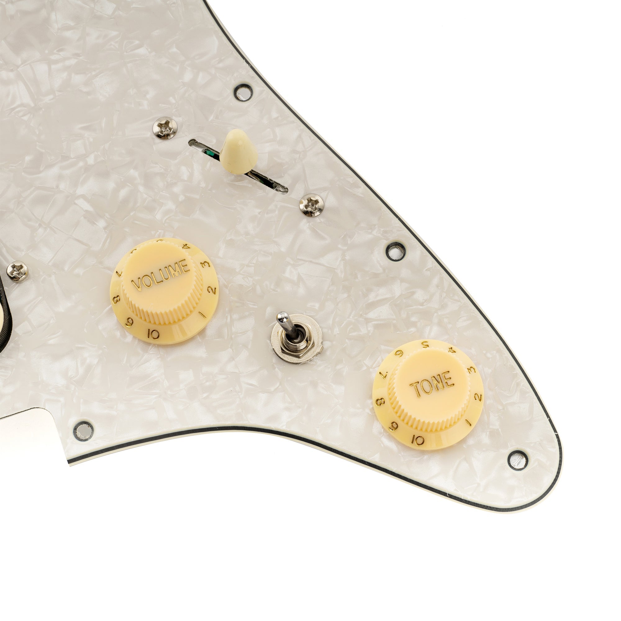 Musiclily Pro-SE ST-HH-OMHA Pre-wired Pickguard with Alnico 5 Humbuckers Mini Toggle Switch for Strat Style Electric Guitar Musiclily Pro