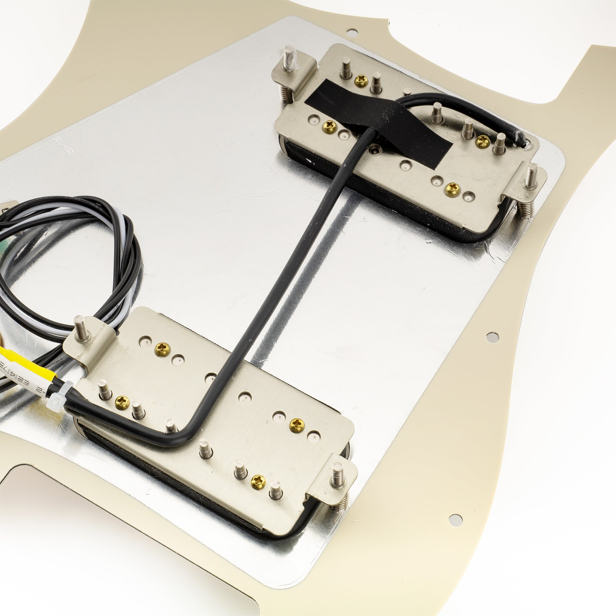 musiclily pro se st hh omha pre wired pickguard with alnico 5 humbuckers mini toggle switch for strat style electric guitar mx3436p detailed image