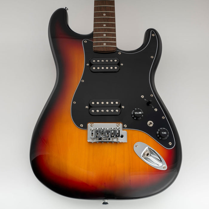 Golpeador precableado Musiclily Pro-SE ST-HH-OMHA con humbuckers Alnico 5 y miniinterruptor para guitarra eléctrica estilo Stratocaster.