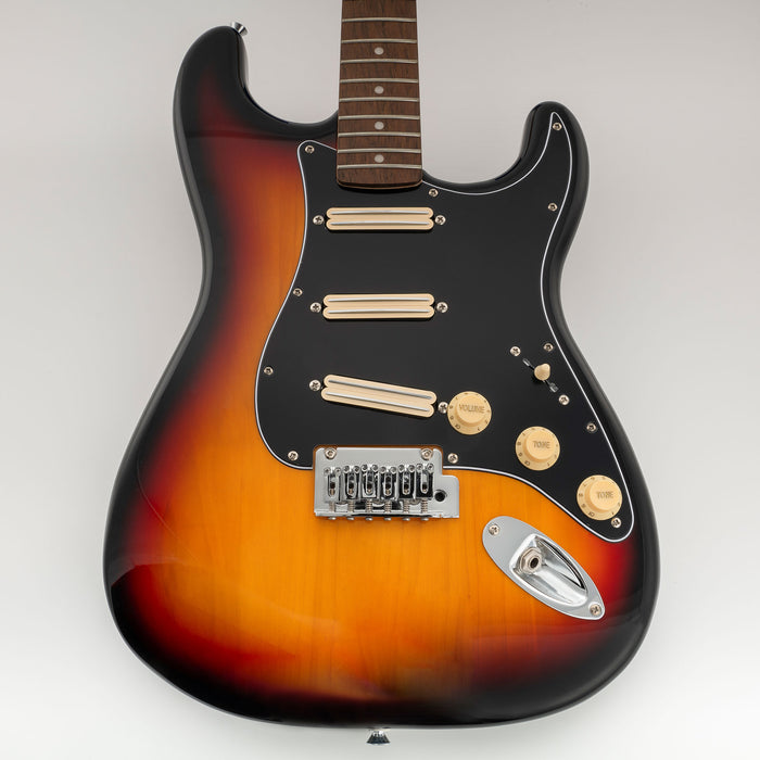 Musiclily Pro-SE ST-DPHA Pickguard SSS pré-câblé avec micro humbucker Alnico 5 Mini Rail pour guitare électrique de style Strat