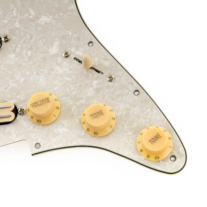 musiclily pro se st dphc pre wired sss pickguard with ceramic mini rail humbucker for strat style electric guitar details