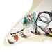 musiclily pro se st dphc pre wired sss pickguard with ceramic mini rail humbucker for strat style electric guitar detailed image
