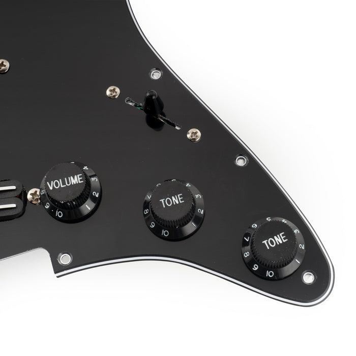 Golpeador Musiclily Pro-SE ST-DPHC SSS precableado con humbucker de mini riel cerámico para guitarra eléctrica estilo Strat