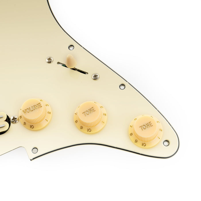 Golpeador Musiclily Pro-SE ST-DPHC SSS precableado con humbucker de mini riel cerámico para guitarra eléctrica estilo Strat
