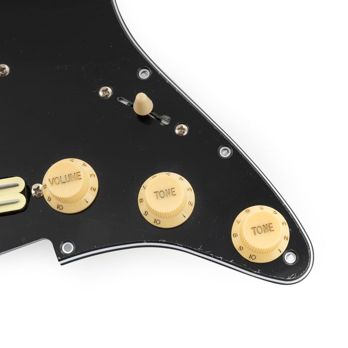 Golpeador Musiclily Pro-SE ST-DPHC SSS precableado con humbucker de mini riel cerámico para guitarra eléctrica estilo Strat