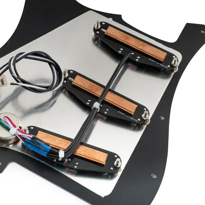 Golpeador Musiclily Pro-SE ST-DPHC SSS precableado con humbucker de mini riel cerámico para guitarra eléctrica estilo Strat