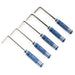 Part of musiclily pro hardened steel 5pcs allen keys hex wrenches set for guitar bass truss rod adjustment mx3470