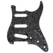 musiclily pro 8 holes st sss pickguard for 2008 2019 china made squier classic vibe sq cv 50s reissue vintage strat style electric guitar mx3485p, black pearl